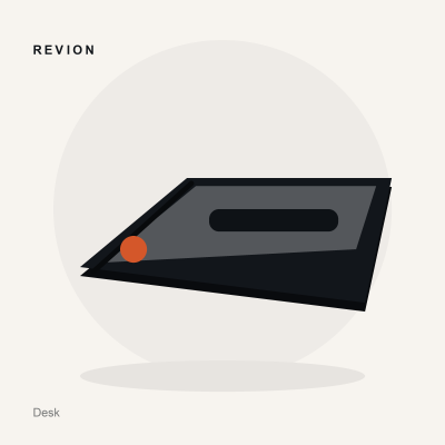 Base Desk Mat — REVION