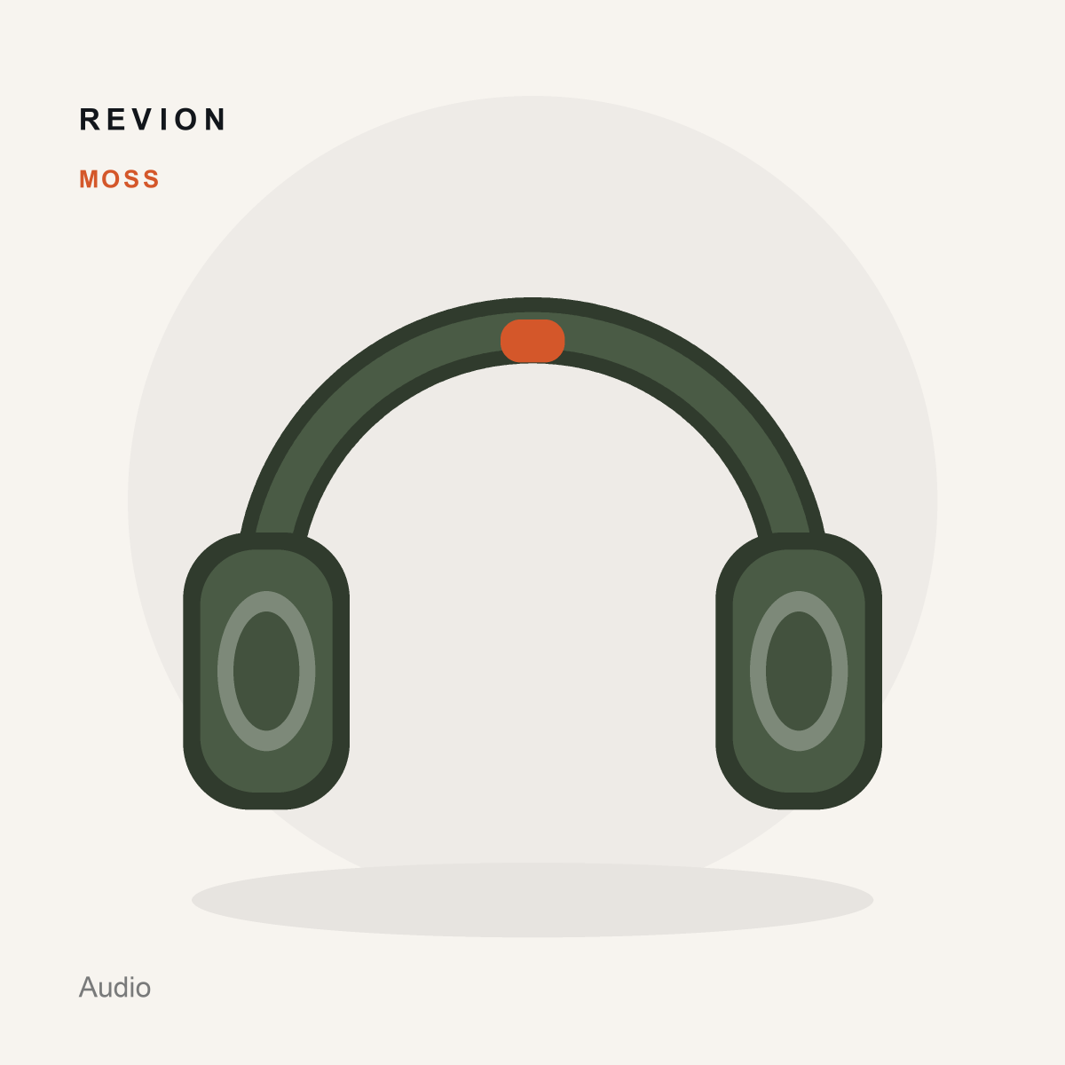 Pulse ANC Headphones in Moss